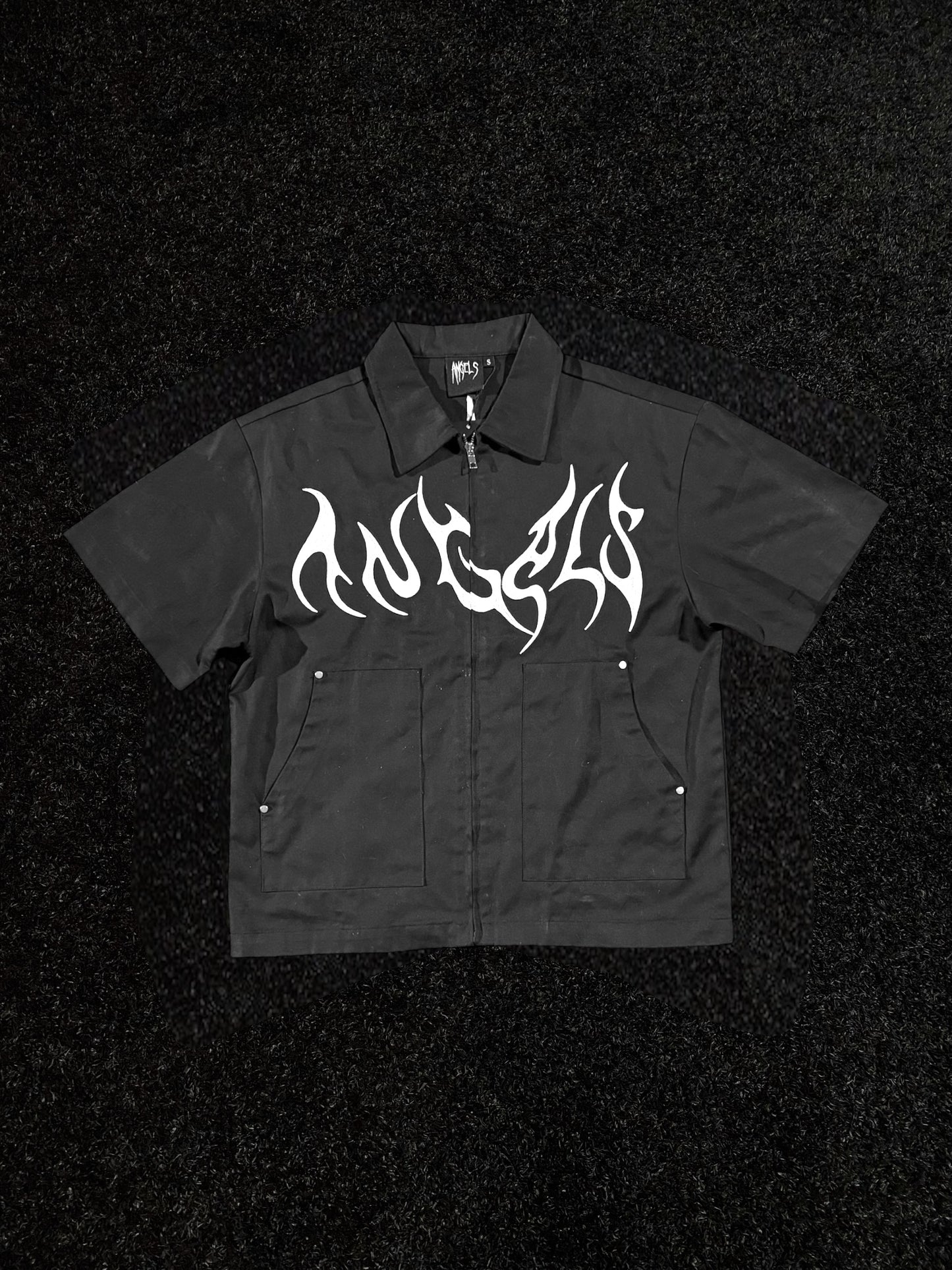 BA Work Tee (Black) - Bloody Angels Clothing 