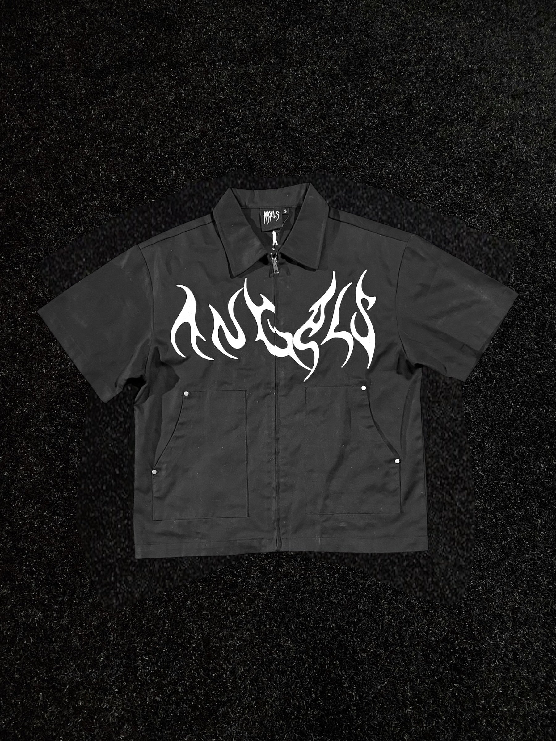 BA Work Tee (Black) - Bloody Angels Clothing 