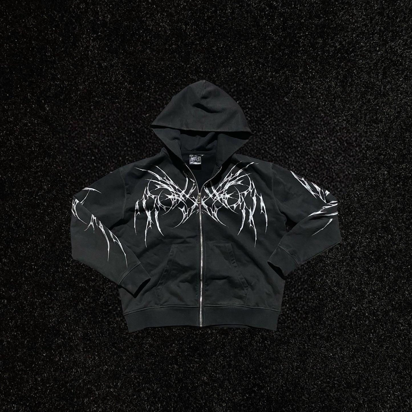 Resurgence Zip-Up (Washed) - Bloody Angels Clothing 