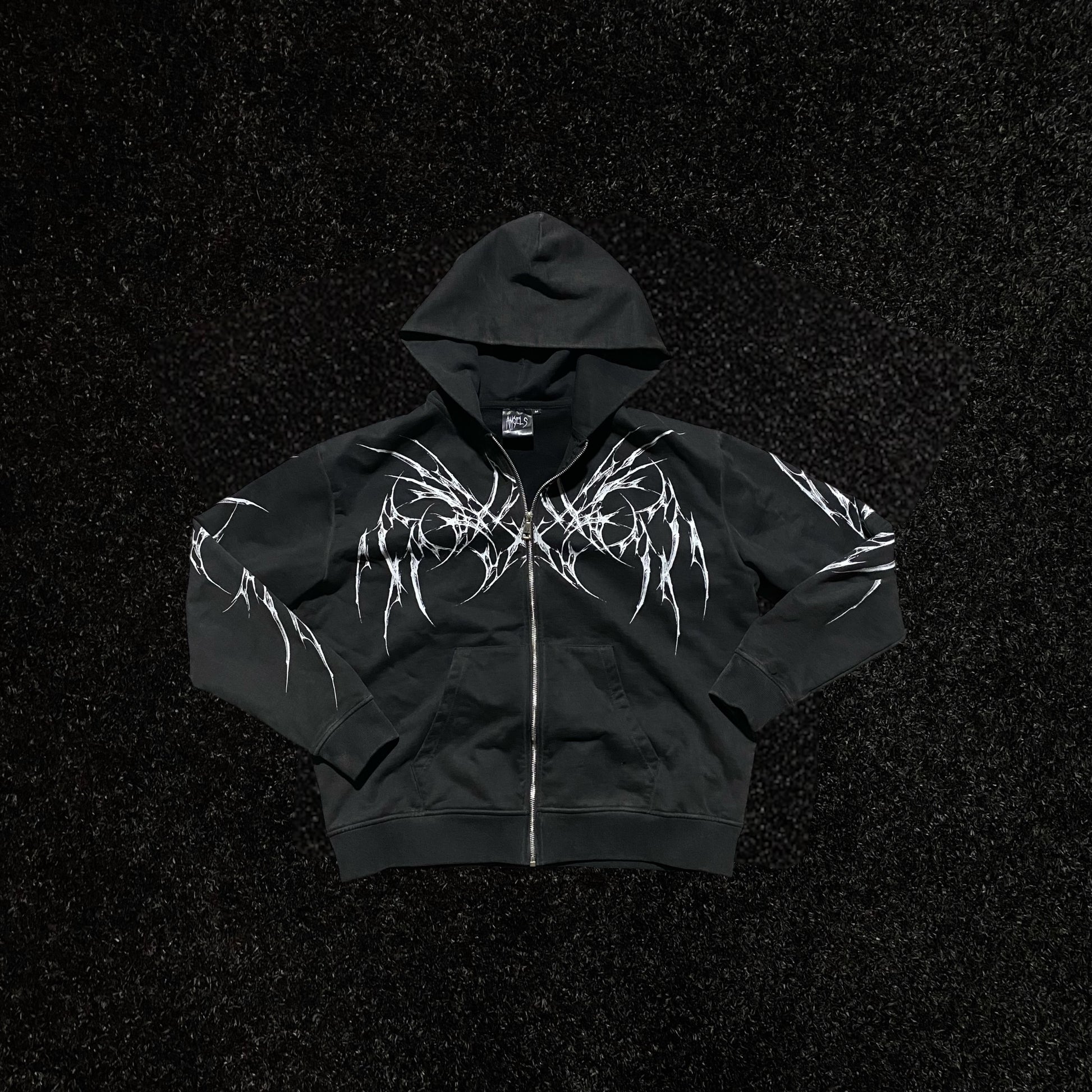 Resurgence Zip-Up (Washed) - Bloody Angels Clothing 