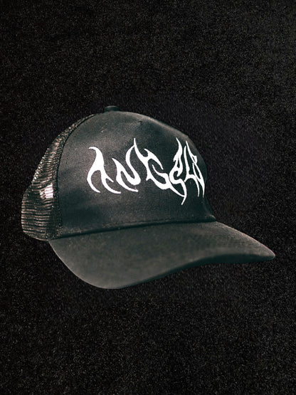 BA Trucker Hat (Black) - Bloody Angels Clothing 