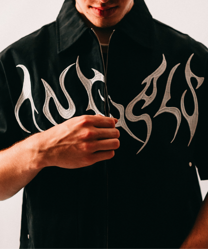 BA Work Tee (Black) - Bloody Angels Clothing 