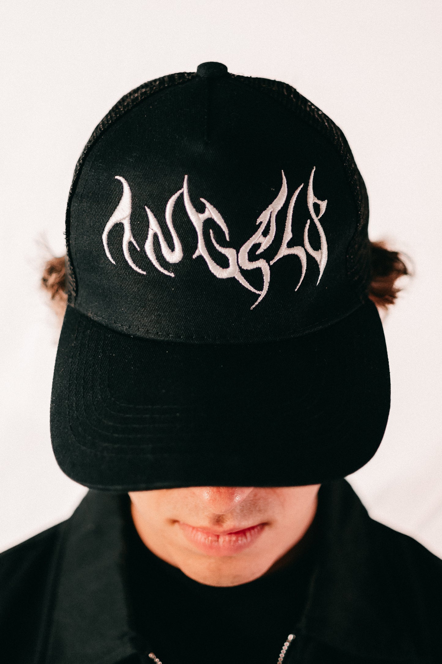 BA Trucker Hat (Black) - Bloody Angels Clothing 
