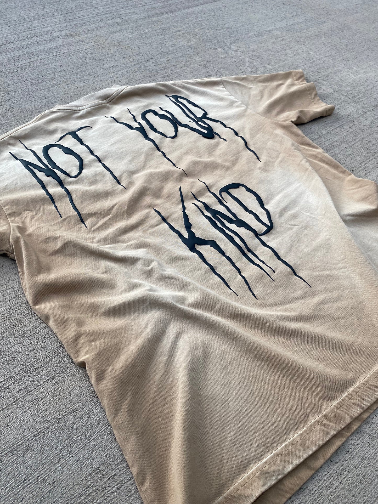 “Not Your Kind” Tee (Brown) - Bloody Angels Clothing 