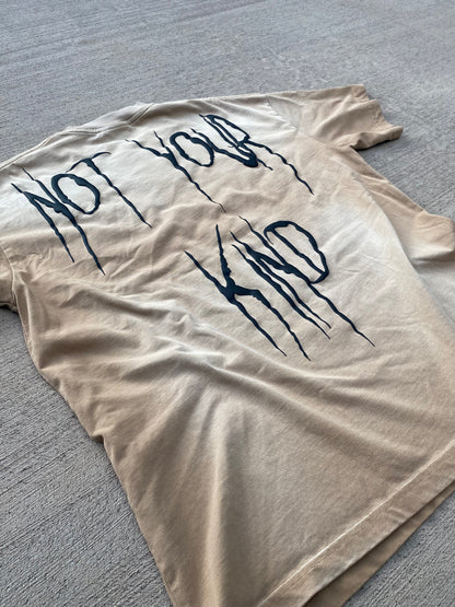 “Not Your Kind” Tee (Brown) - Bloody Angels Clothing 
