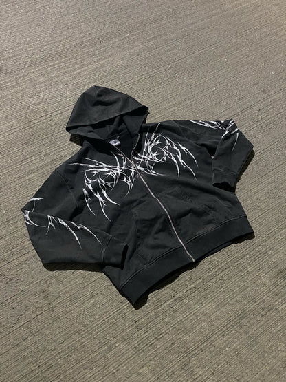 Resurgence Zip-Up (Washed) - Bloody Angels Clothing 